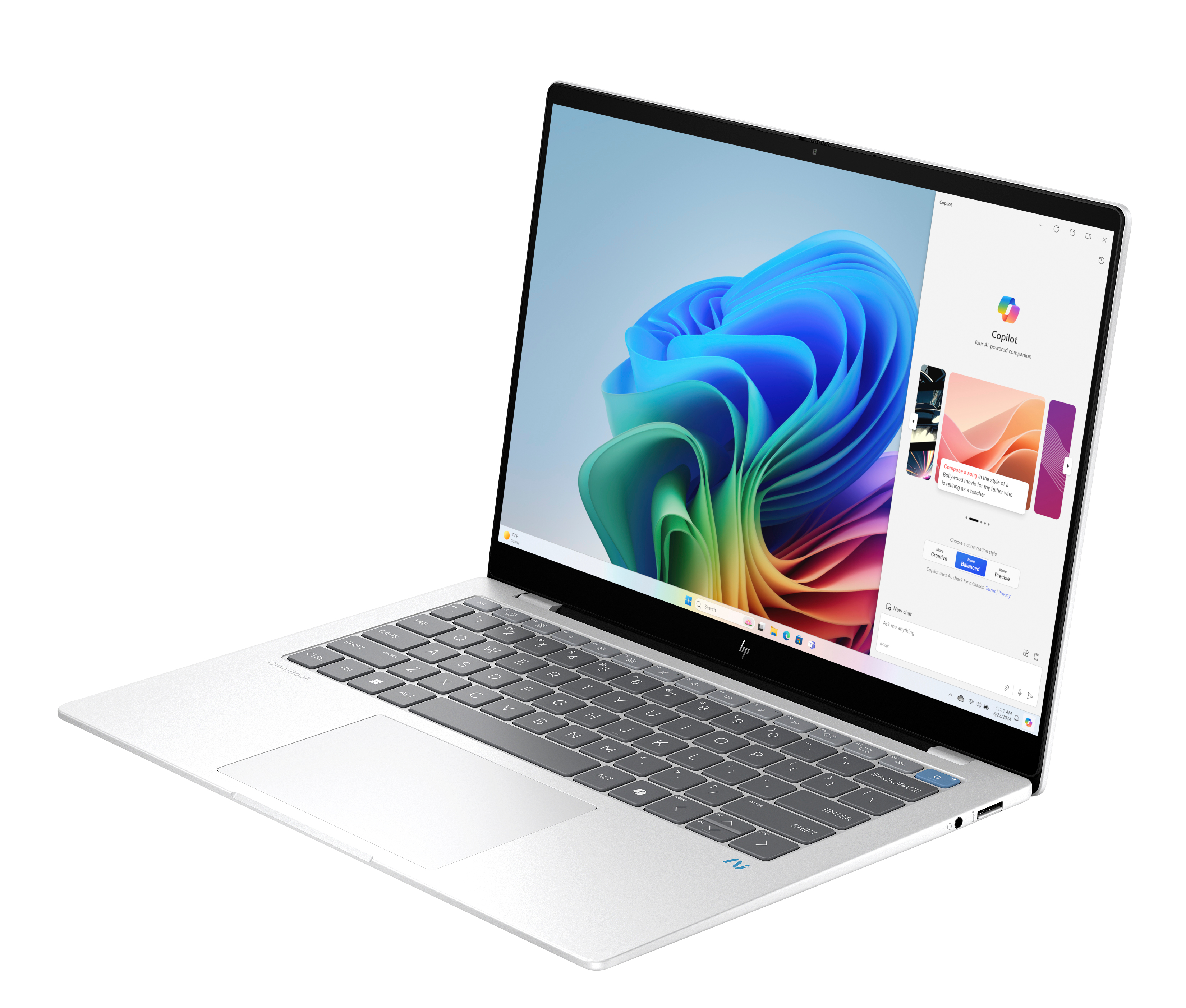 Portátil - HP OmniBook X 14- fe1002ns Copilot+ PC, 14 " 2.2K, Snapdragon® Plus X1P-42-100 45 TOPS, 16GB RAM, 512GB SSD, Gráficos Adreno™, W11 H - imagen 11