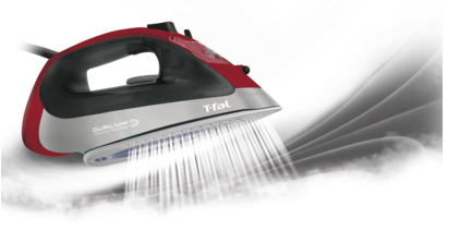 Tefal FV2613 Dry & Steam iron Durilium Airglide soleplate – image 3