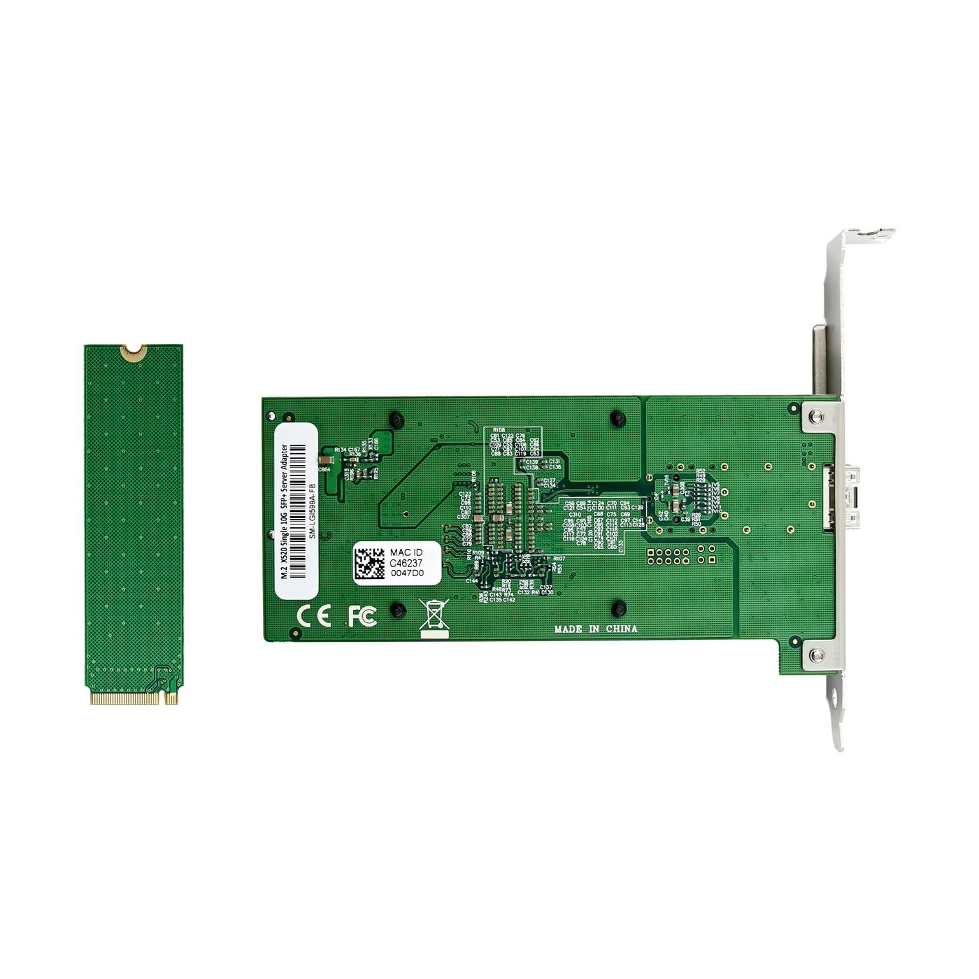 Microconnect MC-M.2M-X520 network card Internal Fiber 10000 Mbit/s – image 3