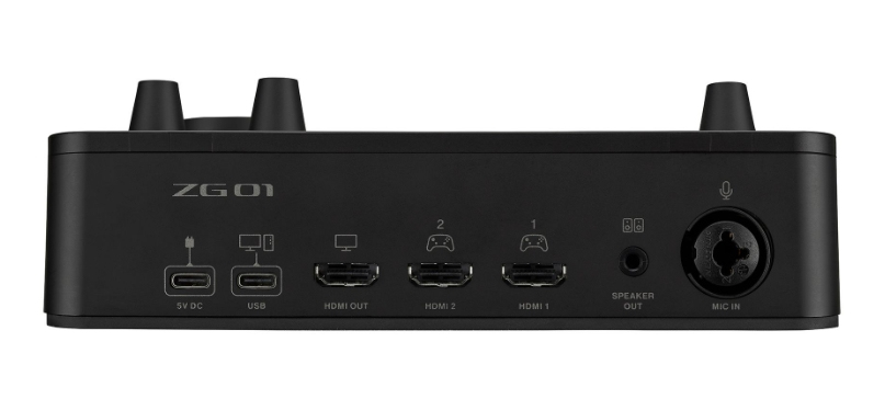 Yamaha ZG01 audio mixer 5 channels Black – image 4