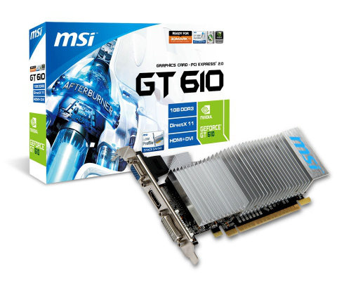 MSI GeForce GT 610 1GB LP – image 5