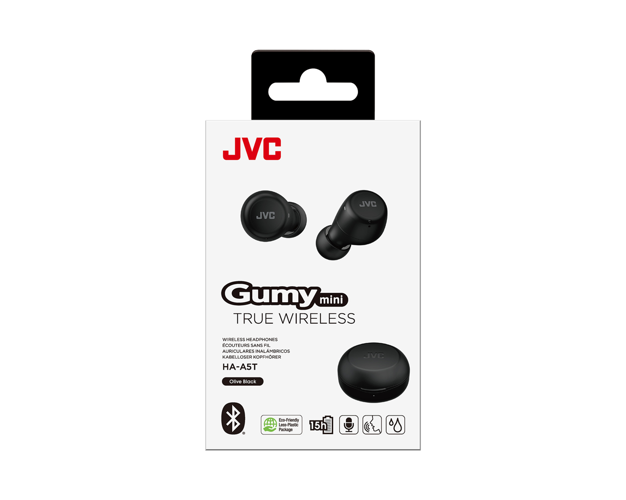 JVC HA-A5T-BN-E headphones/headset True Wireless Stereo (TWS) In-ear Calls/Music Bluetooth Black – image 2