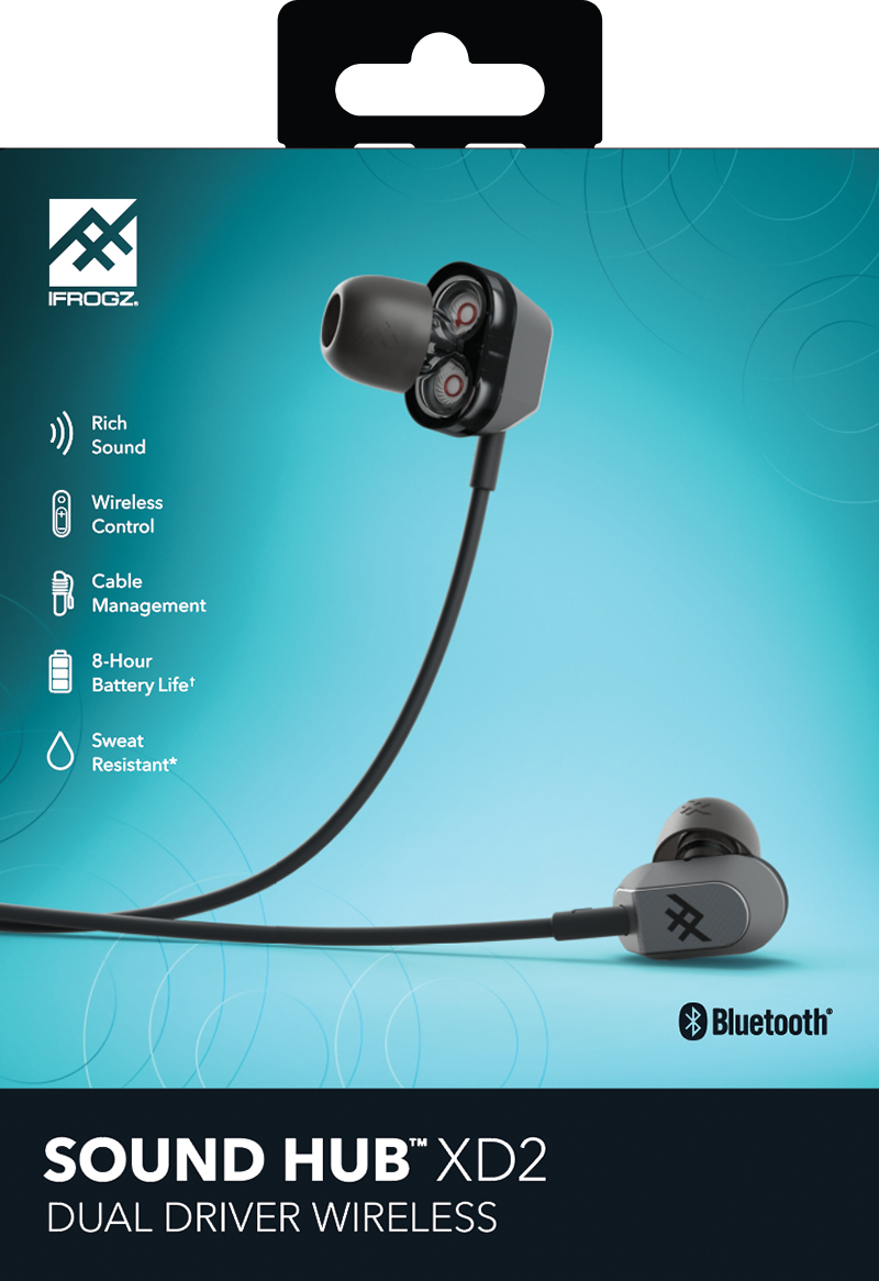 IFROGZ 304001826 headphones/headset Wired & Wireless In-ear Calls/Music Micro-USB Bluetooth Black – image 3
