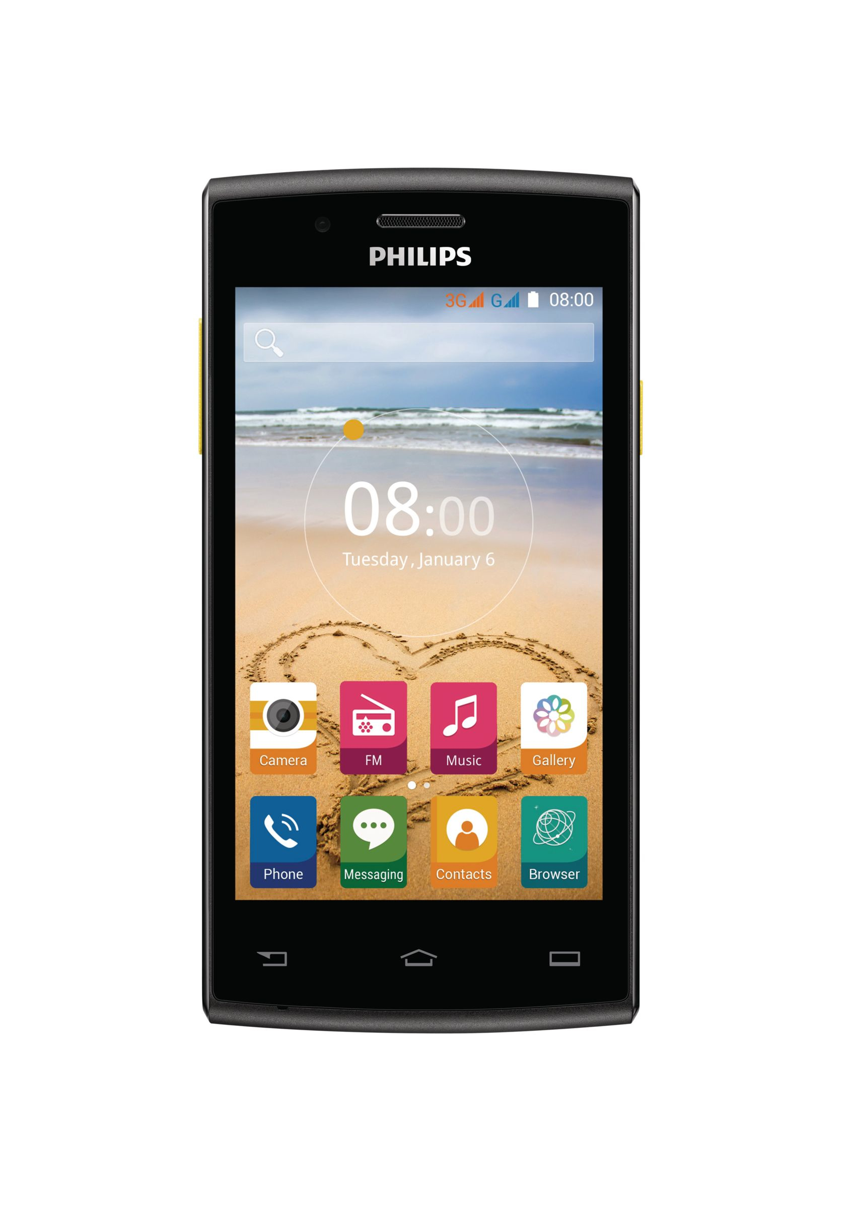 Philips Xenium CTS307YL/53 smartphone – image 2