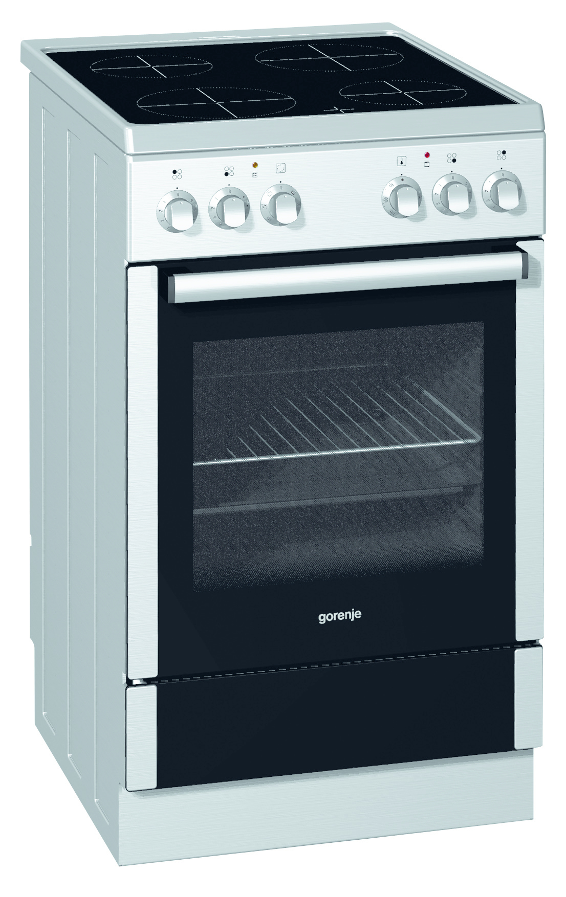 Gorenje EC56103AX cooker Freestanding cooker Electric Silver