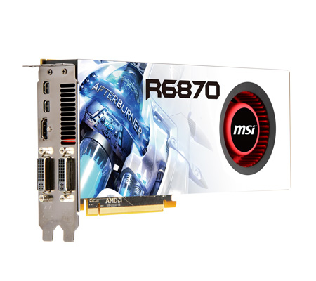 MSI R6870-2PM2D1G/D5 graphics card AMD Radeon HD6870 – image 3