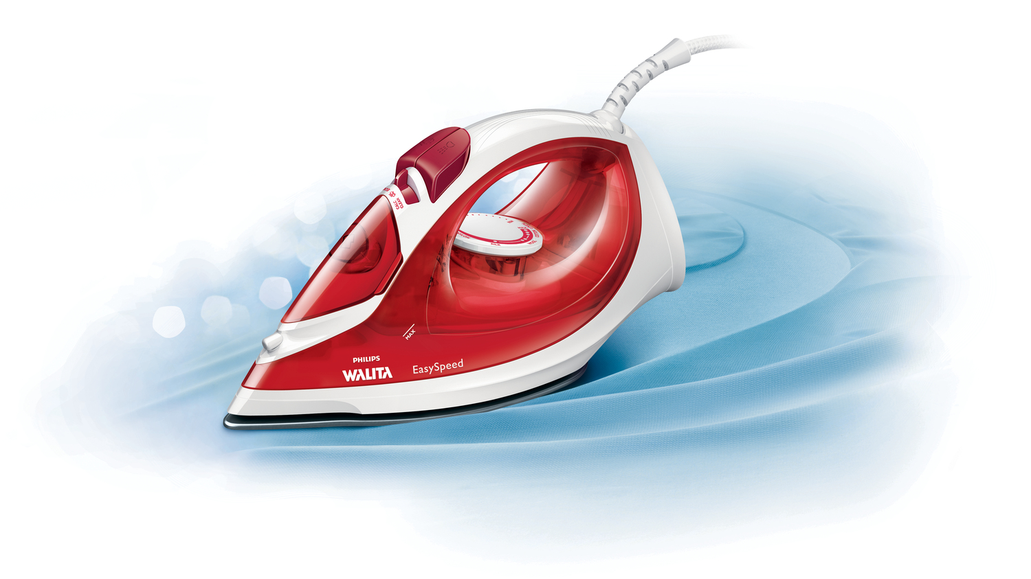 Philips Walita EasySpeed RI1028/42 iron Steam iron Ceramic soleplate – image 2