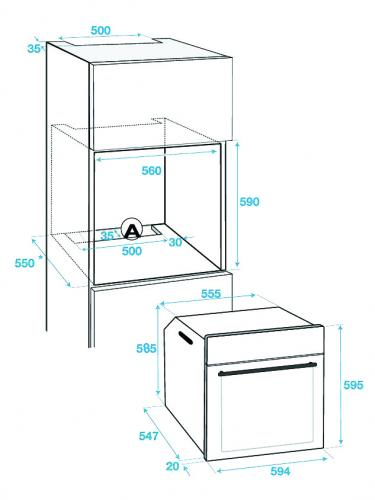 Beko BIE26300XCS oven – image 3