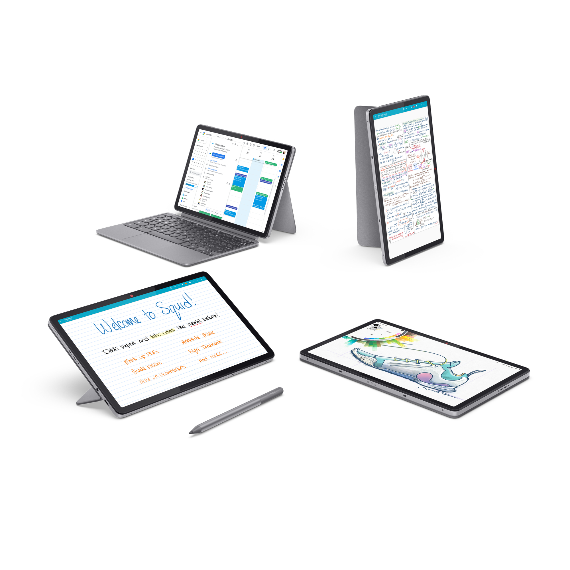 LENOVO - Chromebook convertible 2 en 1 Lenovo Duet 11M889, MTK Kompanio 838, 8GB, 128GB eMMC, 10,95', ChromeOS + 3 Meses Google AI Pro con Gemini Pro y 5TB. - imagen 15