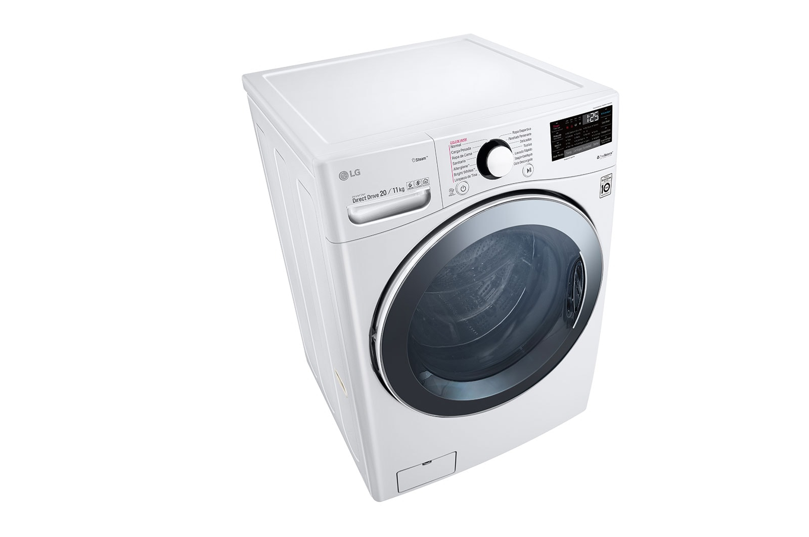 LG WD20WV2S6 washer dryer Freestanding Front-load White – image 8