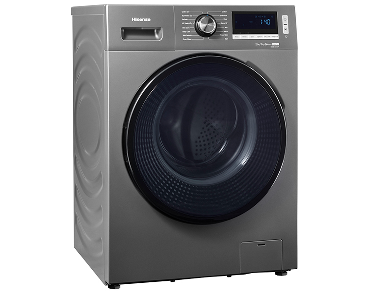 Hisense WDBL1014VT washer dryer Freestanding Front-load Titanium – image 3