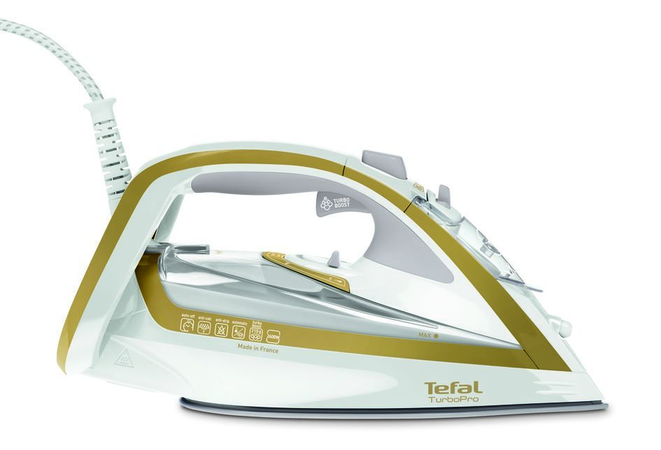 Tefal TurboPro FV5625 iron Dry & Steam iron Durilium Autoclean soleplate – image 3