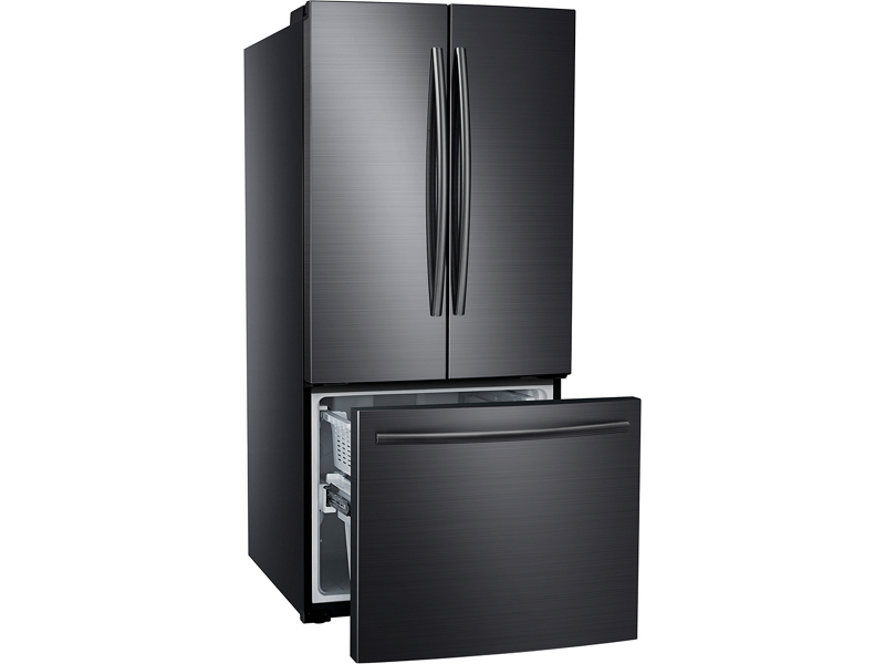 Samsung RF220NCTASG side-by-side refrigerator Freestanding – image 2