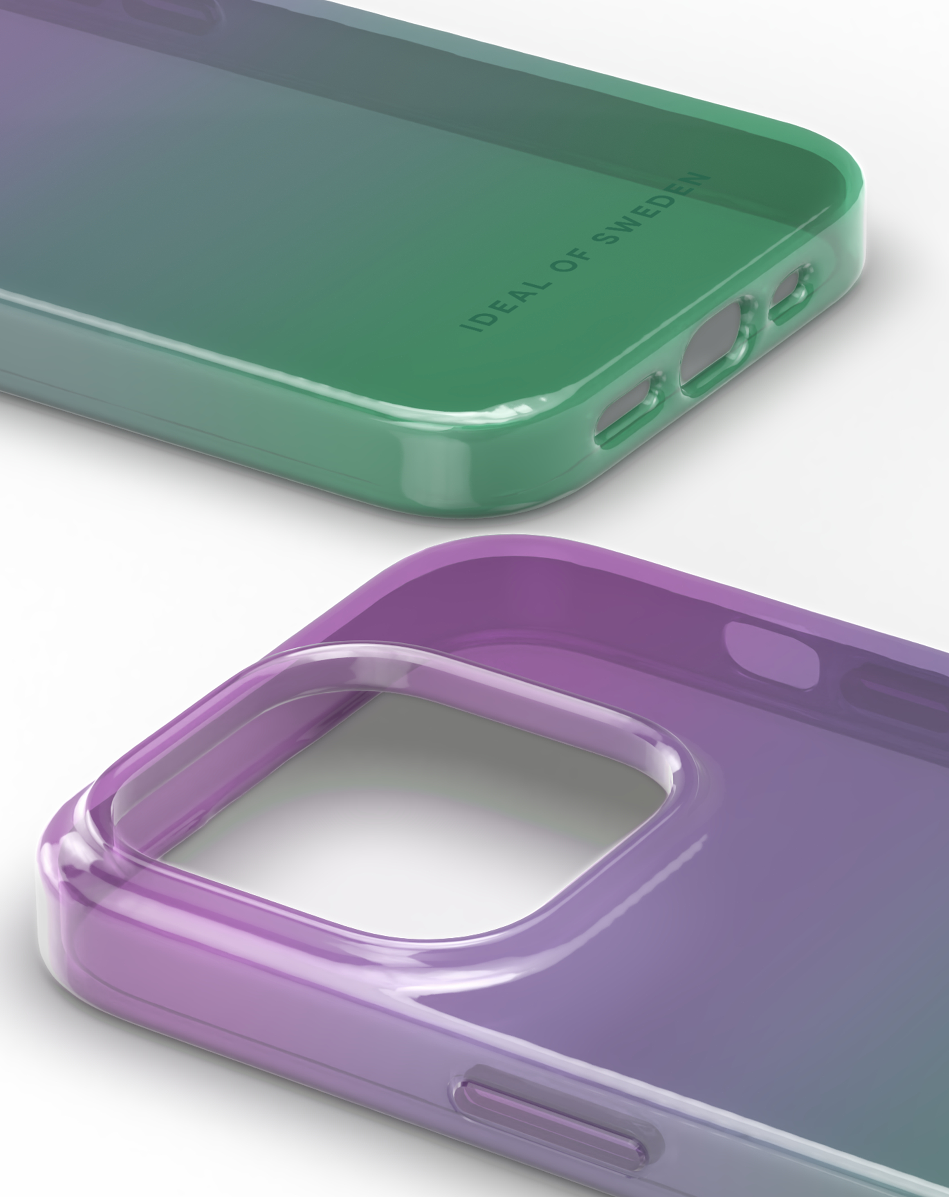 iDeal of Sweden Clear Case iPhone 15PM Fluorite Ombre