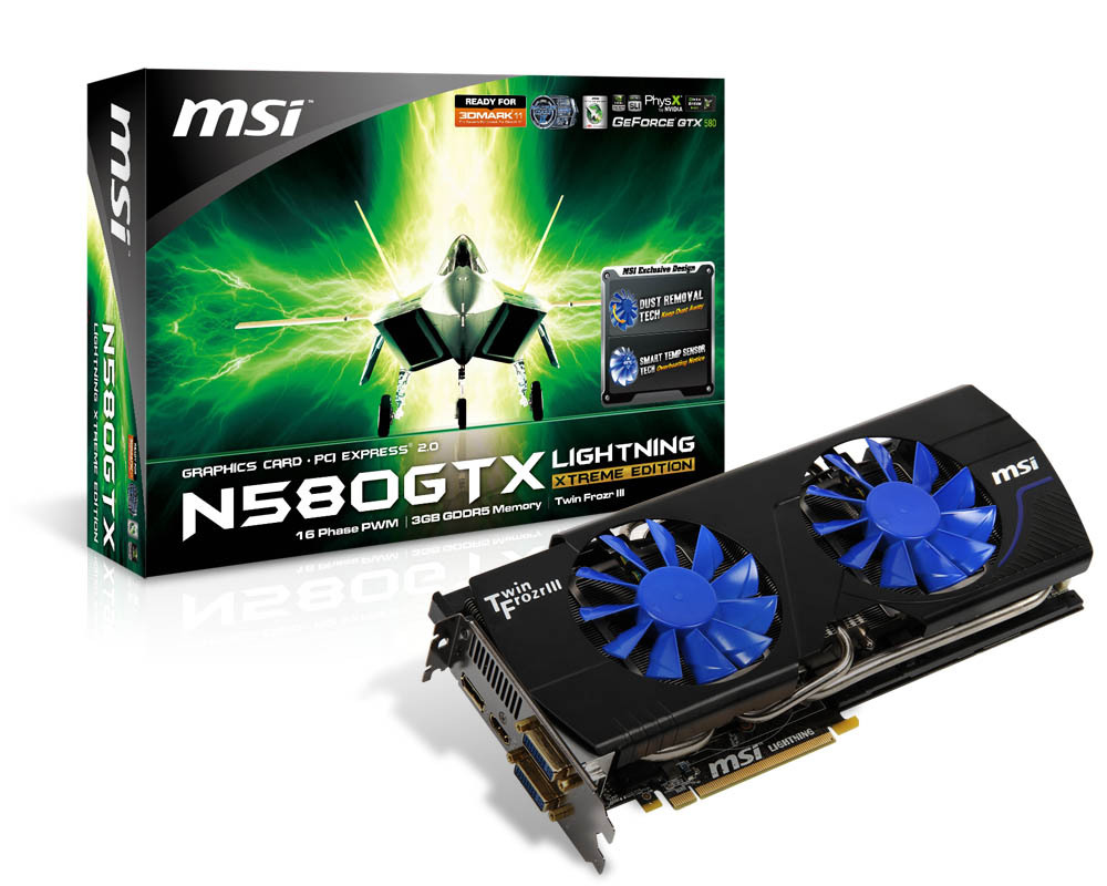 MSI Geforce GTX580 3GB – image 2