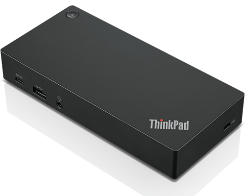 Lenovo 03X7609 laptop dock/port replicator Wired USB 3.2 Gen 2 (3.1 Gen 2) Type-A Black