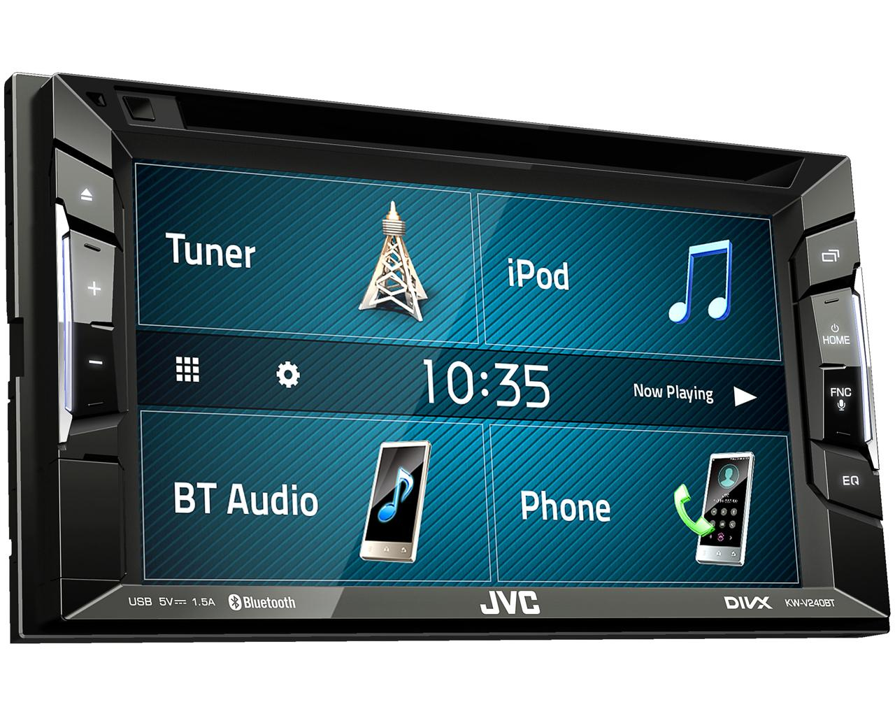 JVC KW-V240BT car media receiver Black – image 4