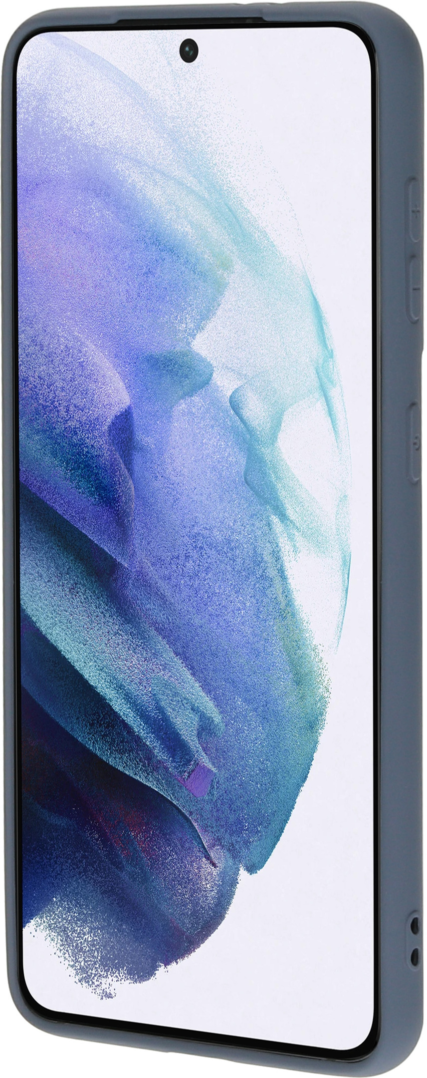 Mobiparts Silicone Cover Samsung Galaxy S21 Royal Grey – image 5