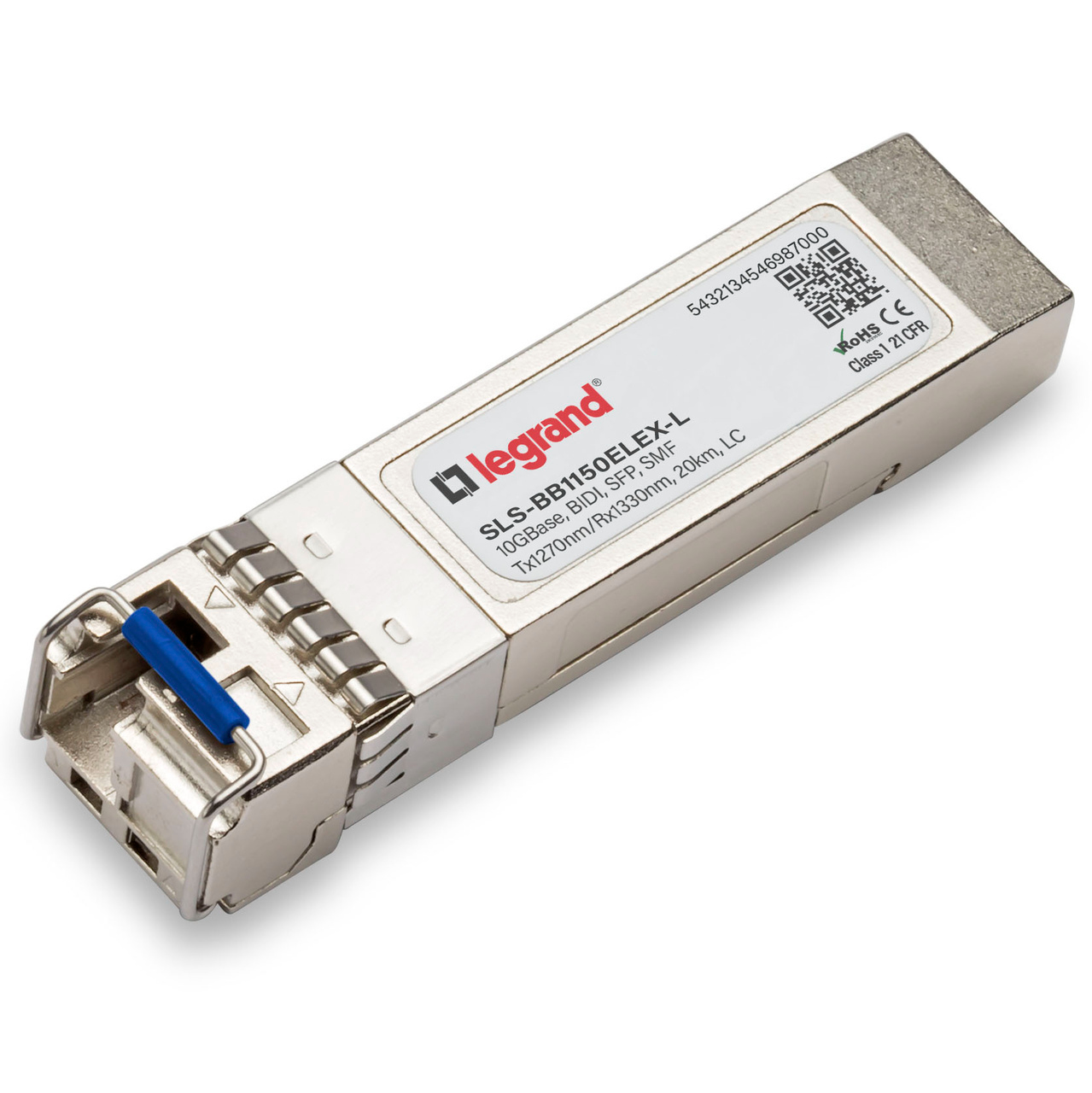 Legrand SLS-BB1150ELEX-L network transceiver module Fiber optic 10000 Mbit/s SFP+