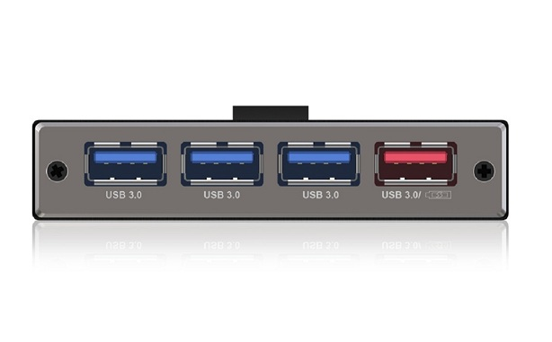 ICY BOX IB-AC617 USB 3.2 Gen 1 (3.1 Gen 1) Type-A 5000 Mbit/s Black – image 5