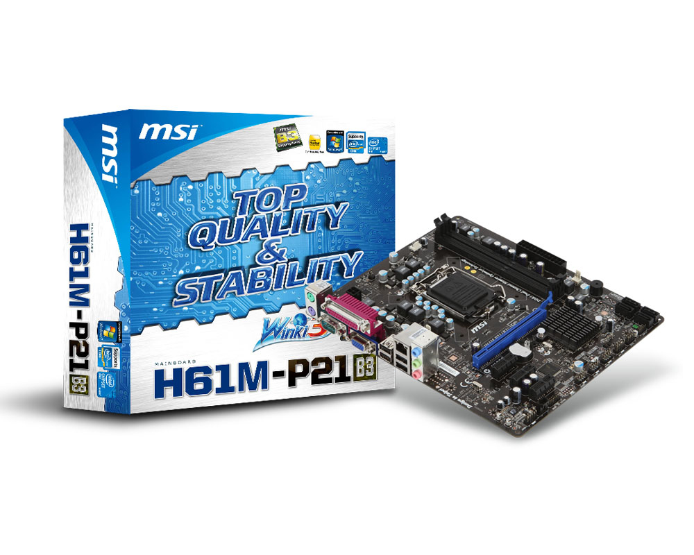 MSI H61M-P21 (B3) – image 1
