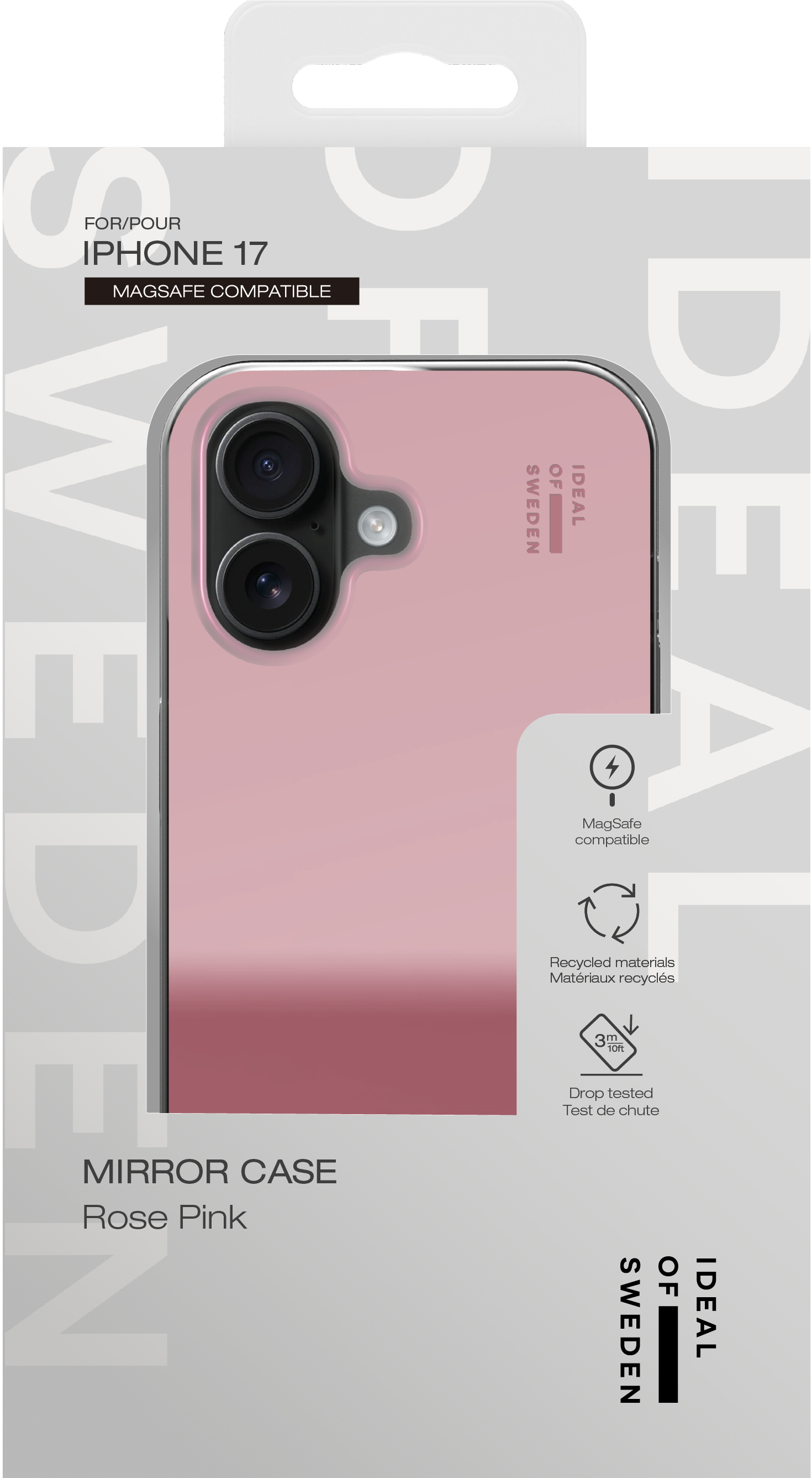 iDeal of Sweden Mirror Case MagSafe iPhone 17 Mirror Rose Pink – image 5