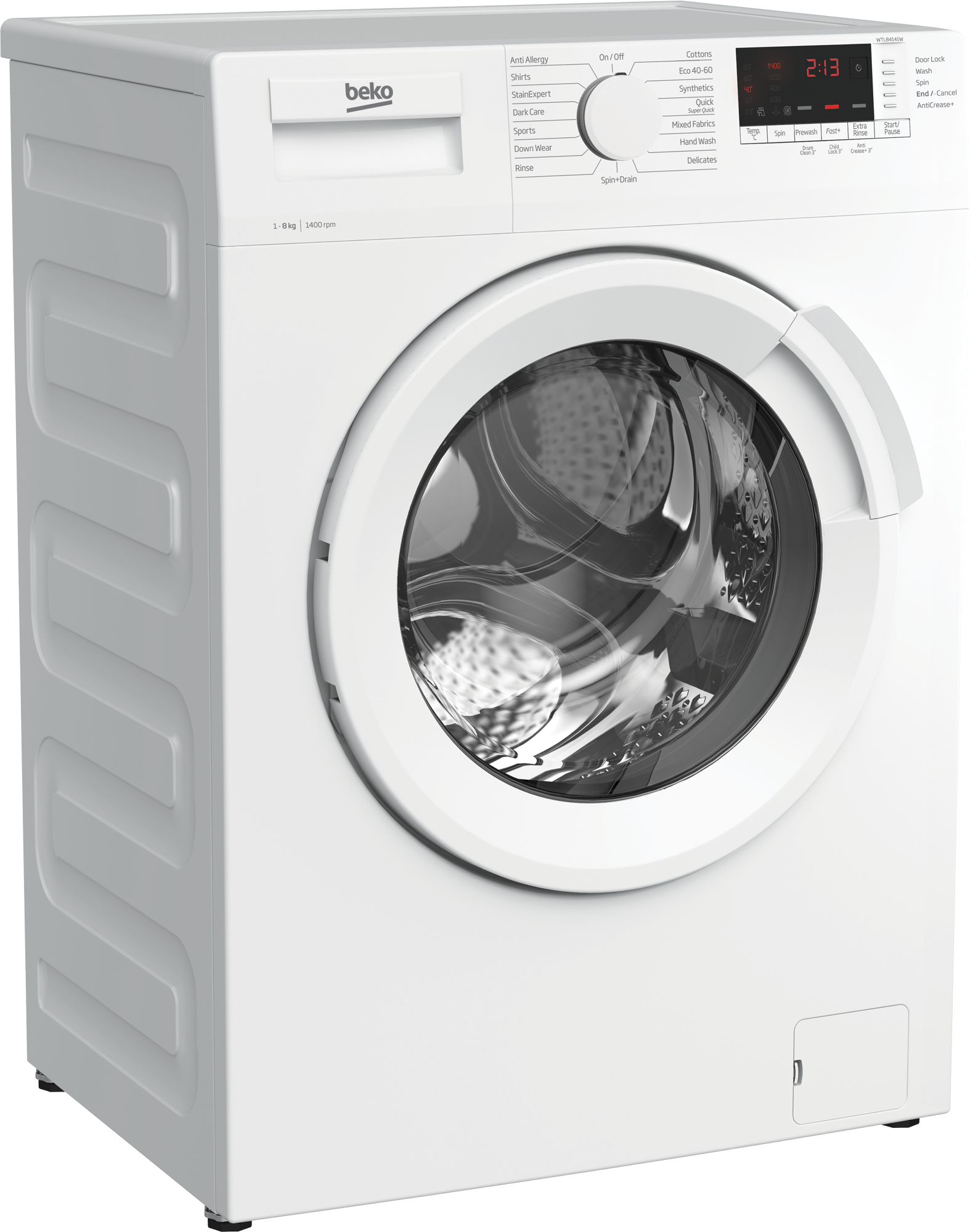 Beko b100 WTL84141W Freestanding – image 2
