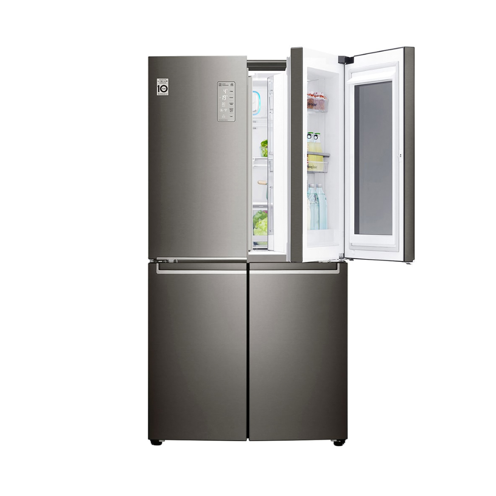 LG GR-Q31FMKHL.ASBPLTK side-by-side refrigerator Freestanding Metallic – image 3