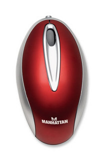 Manhattan 171854 mouse Office USB Type-A Optical 800 DPI – image 3