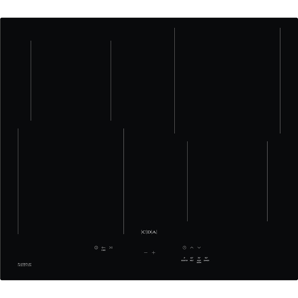 CDA HN6013FR hob Black Built-in – image 1