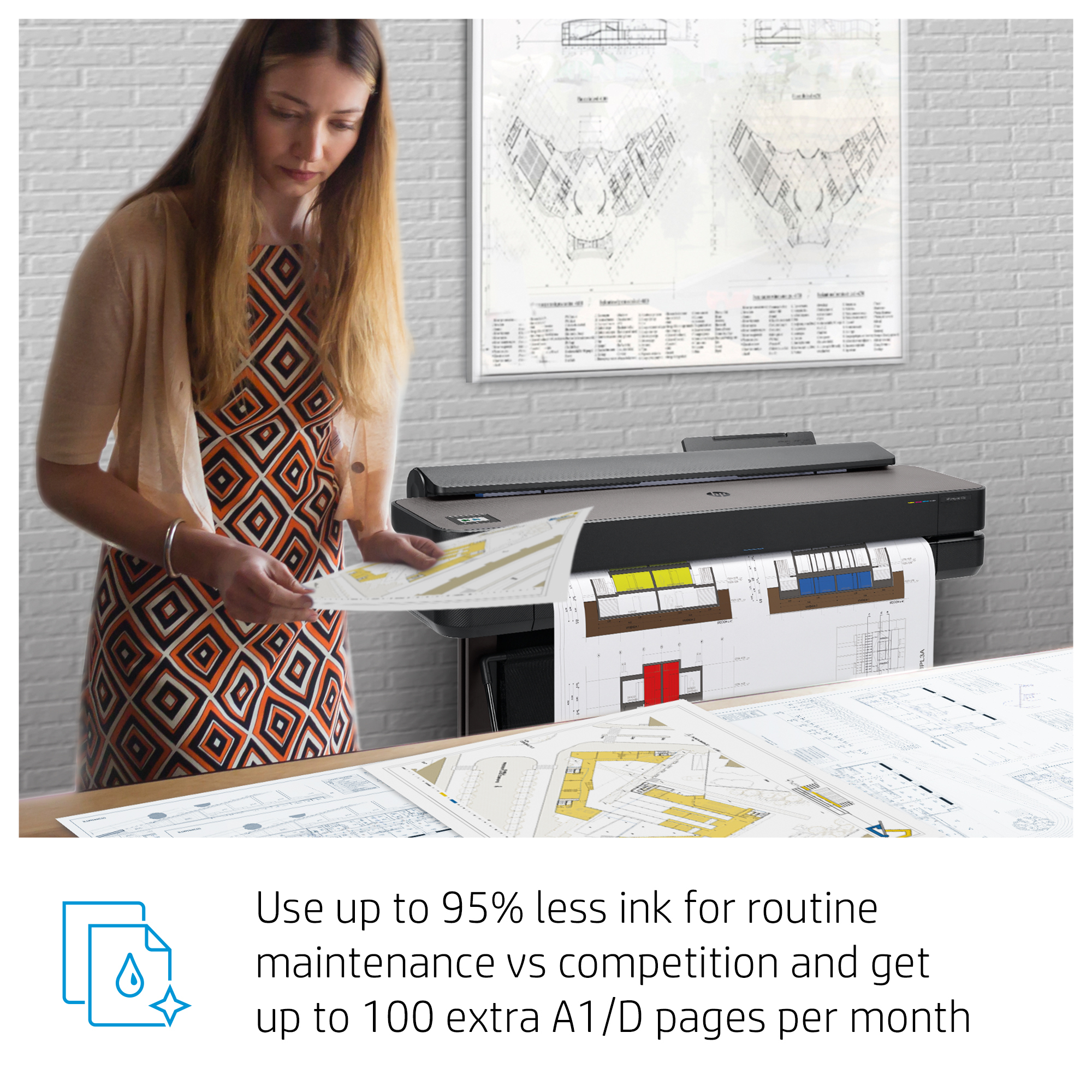 HP DesignJet T630 36-in Printer – image 7
