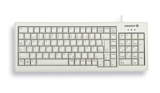Cherry Eingabegeräte keyboard Office USB QWERTY Italian White – image 1