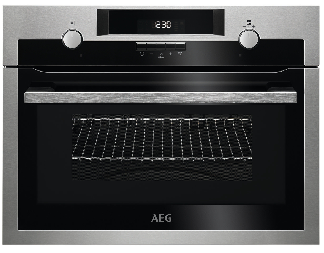 AEG KME521000M 46 L Black, Stainless steel
