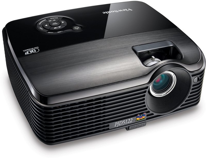 Viewsonic PJD5221 data projector 2700 ANSI lumens DLP SVGA (800x600) 3D Black – image 1