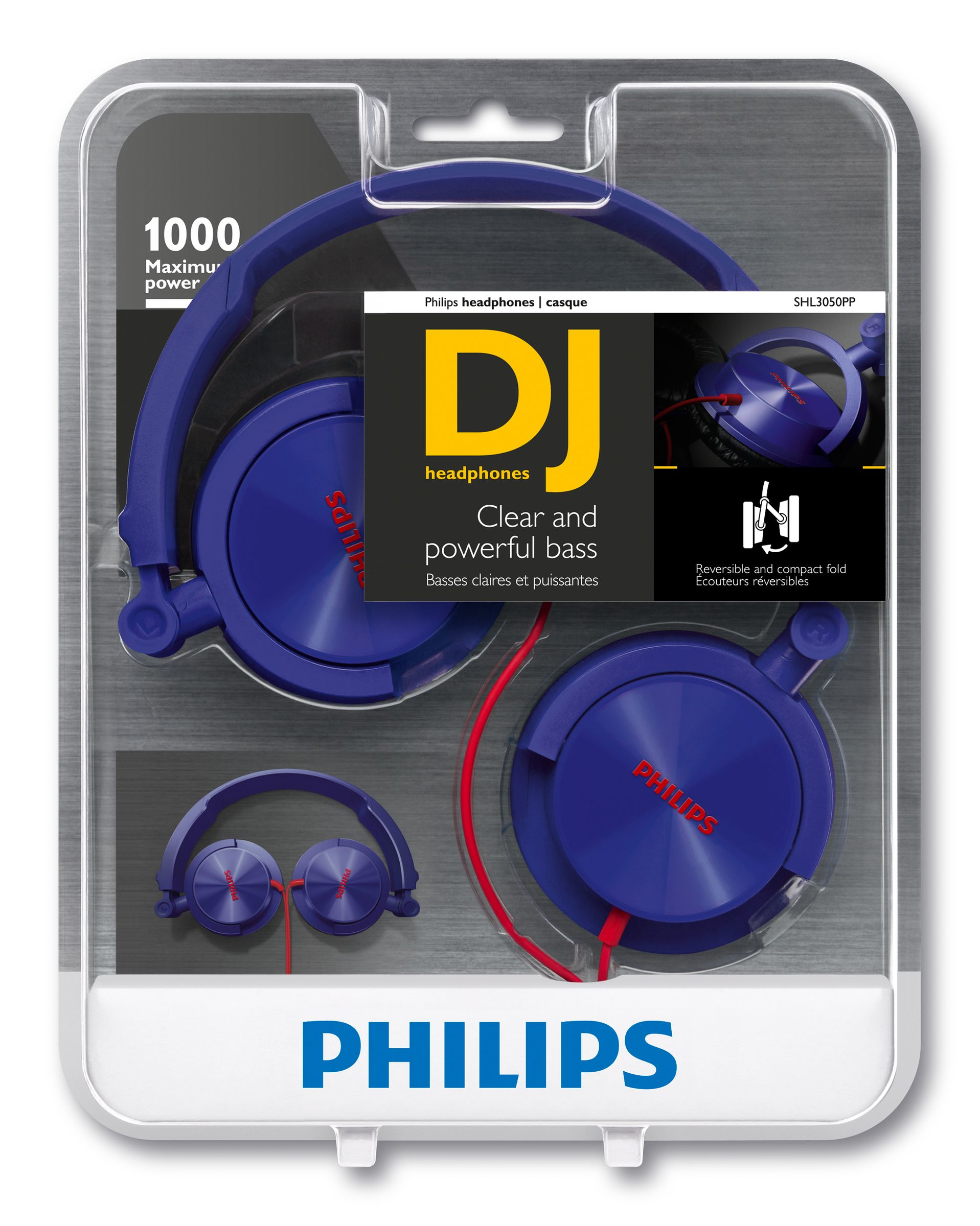 Philips SHL3050PP/27 headphones/headset Wired Head-band Purple – image 2
