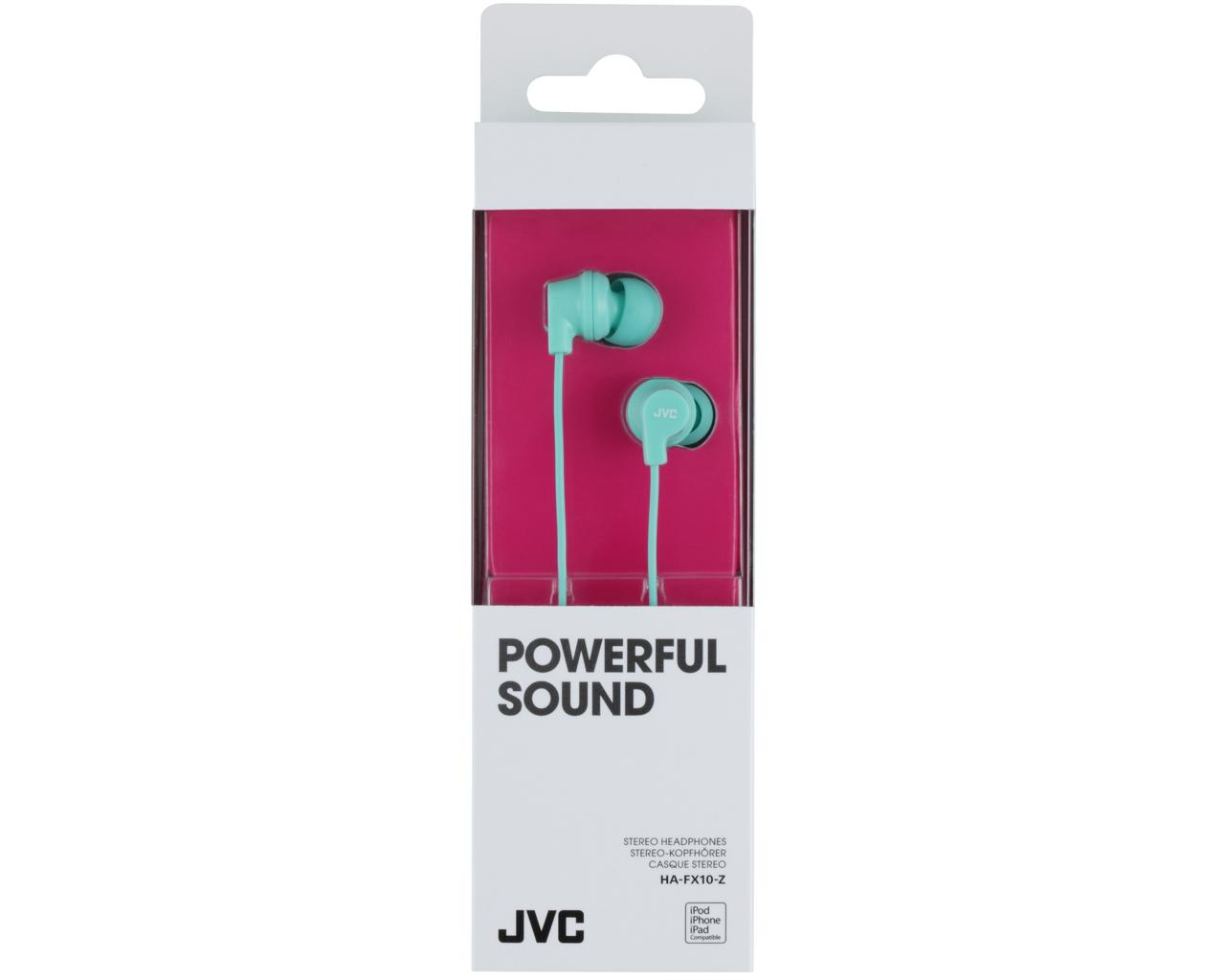 JVC HA-FX10-Z-E Colourful inner-ear headphones – image 2