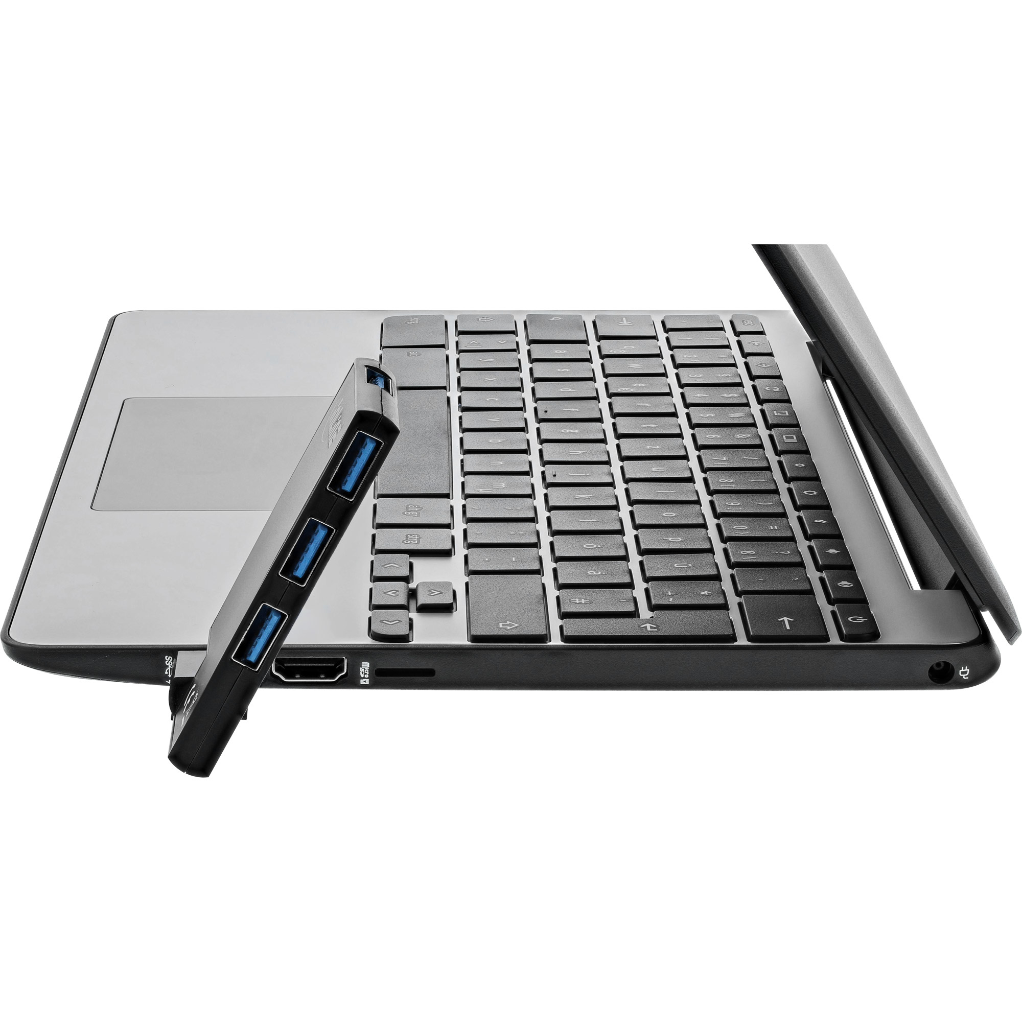 InLine USB 3.0 Rotatable Hub, 4 Port, black – image 5