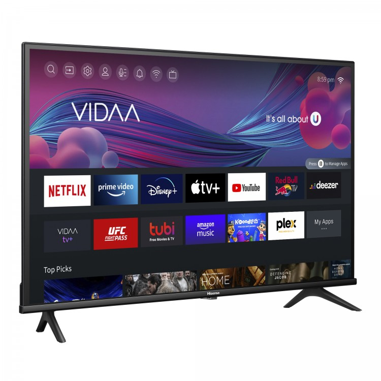 Hisense 32A4KV TV 80 cm (31.5") HD Smart TV Wi-Fi Black 200 cd/m² – image 4