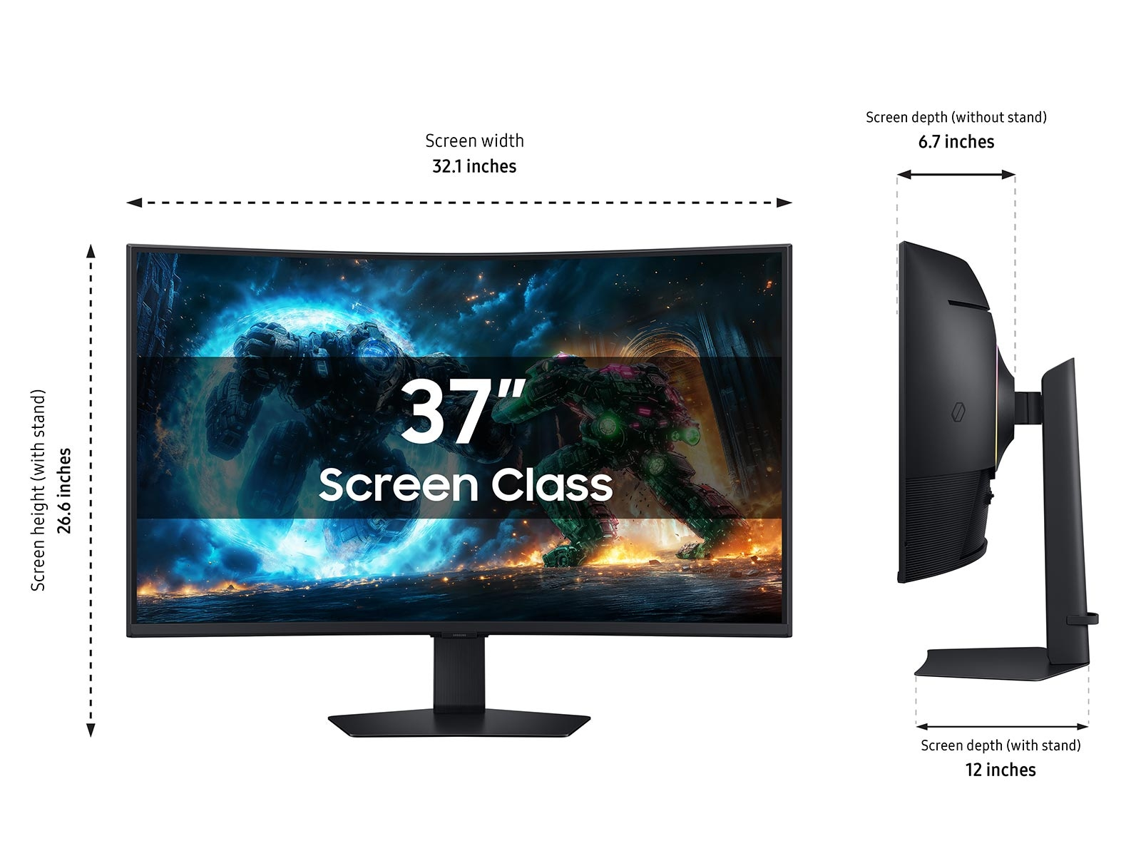 Samsung LS37FG75DENXZA computer monitor – image 2