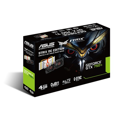ASUS STRIX-GTX750TI-DC2OC-4GD5 NVIDIA GeForce GTX 750 Ti – image 2