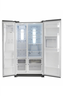 Samsung RSH7GNSP side-by-side refrigerator Freestanding