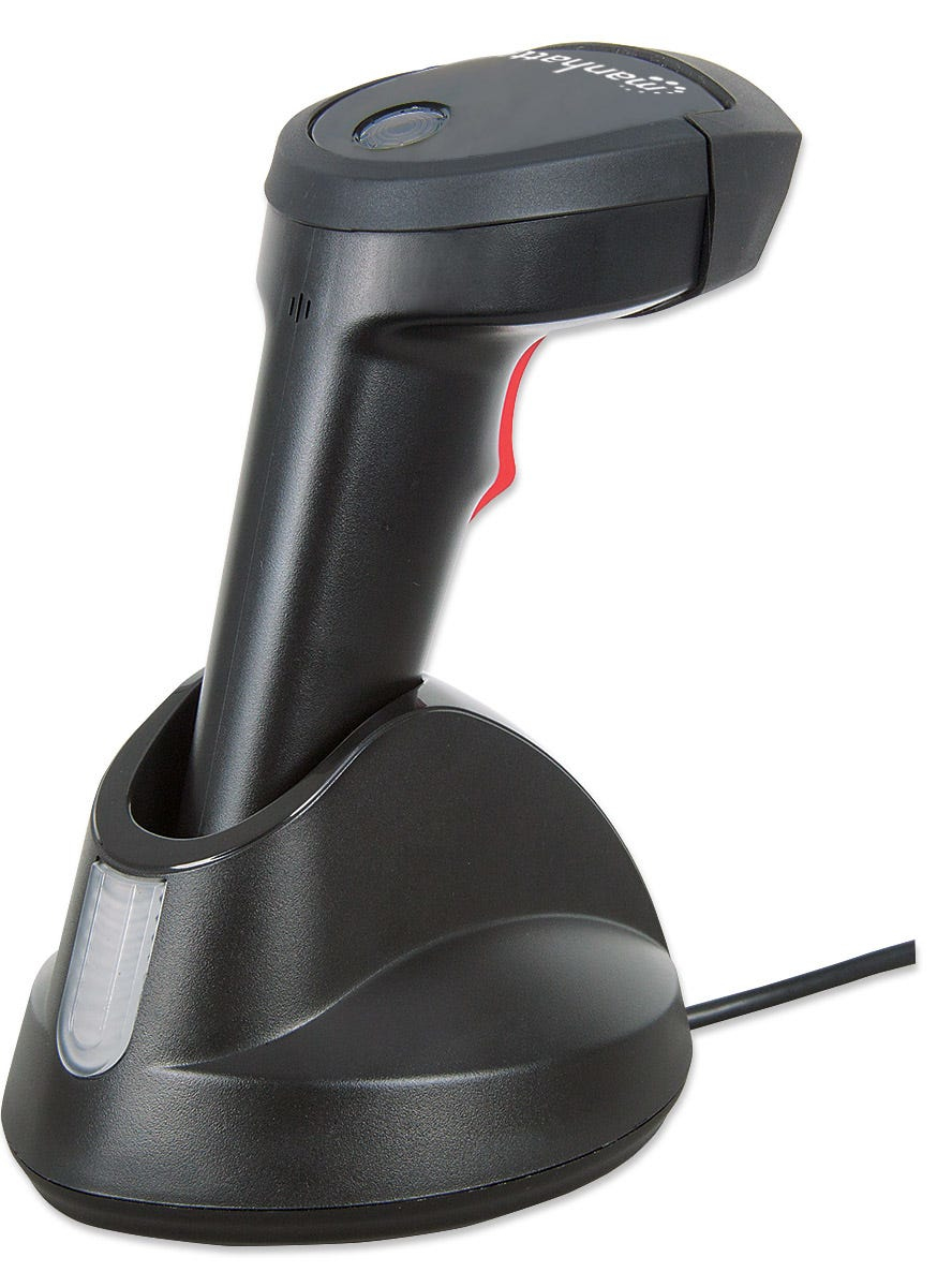 Manhattan Rugged Wireless Linear CCD Handheld Barcode Scanner, Bluetooth – image 6