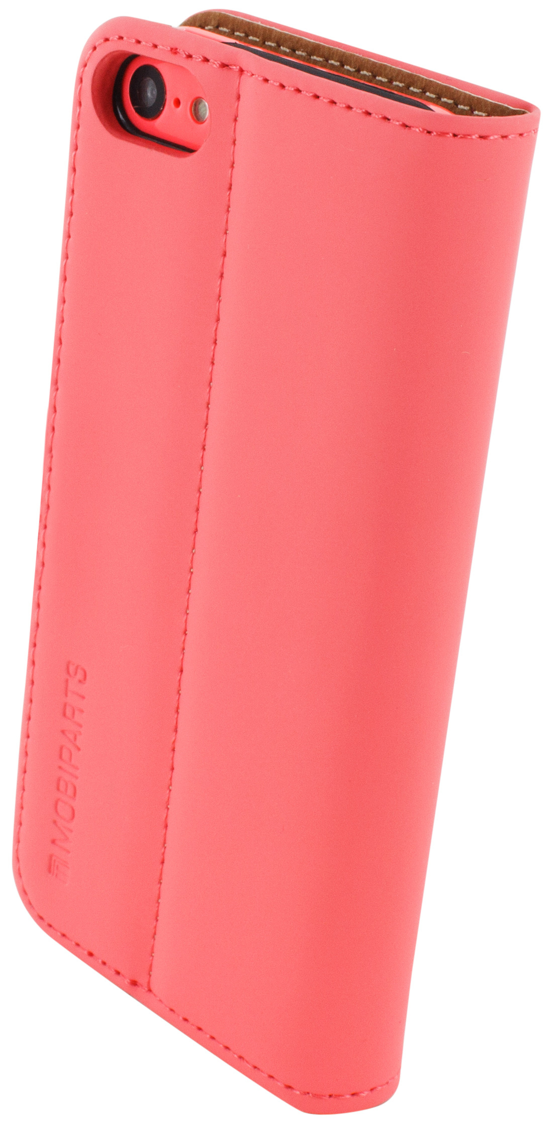 Mobiparts Premium Wallet Case Apple iPhone 5C Peach Pink – image 3