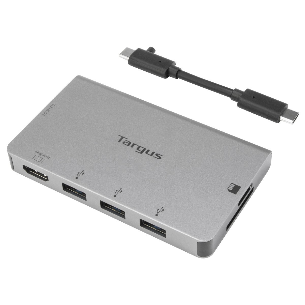 Targus ACA963EU interface hub USB 3.2 Gen 1 (3.1 Gen 1) Type-C 5000 Mbit/s Silver – image 4