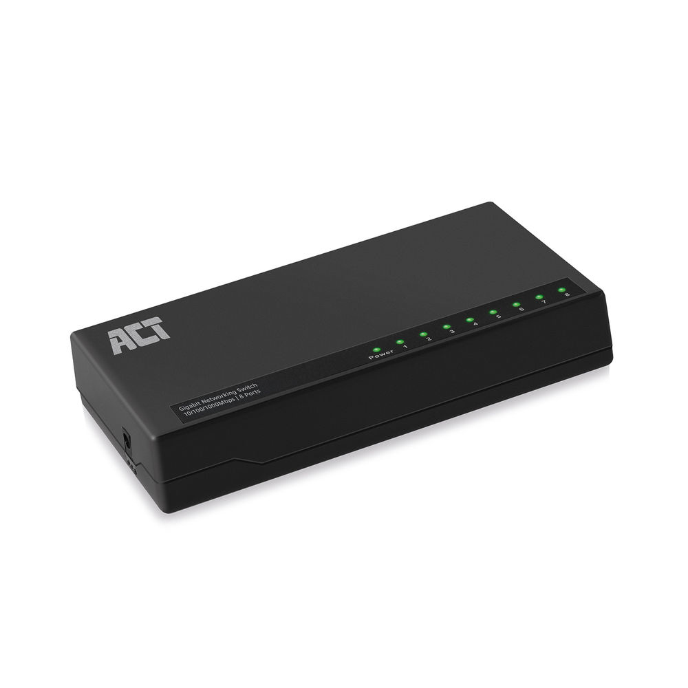 ACT AC4448 network switch Unmanaged Gigabit Ethernet (10/100/1000) Black – image 4