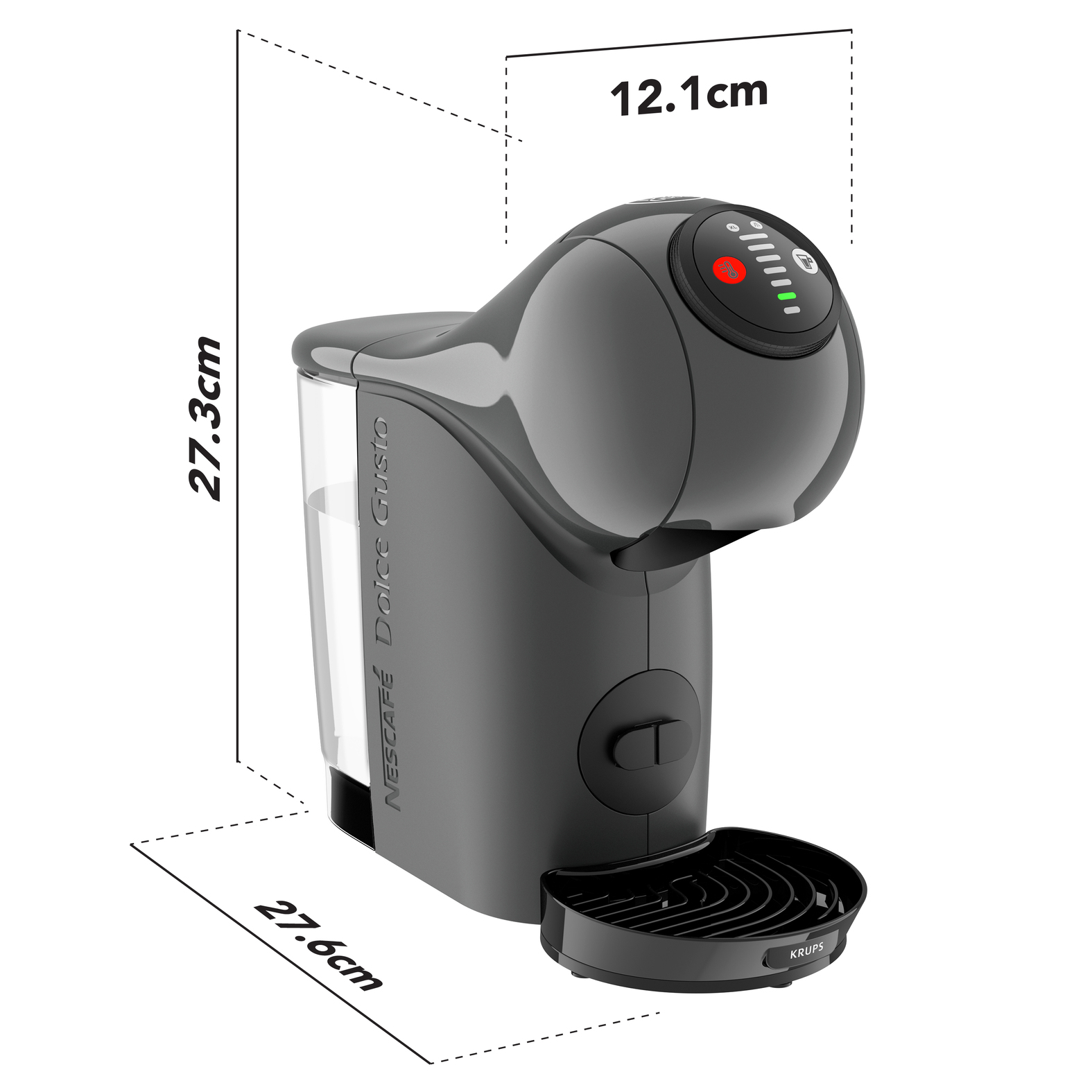 Krups Genio S KP240B Semi-auto Capsule coffee machine – image 3