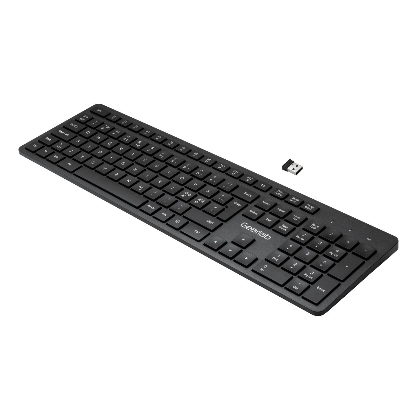 eSTUFF GLB212102 keyboard Office USB QWERTY Nordic Black – image 3