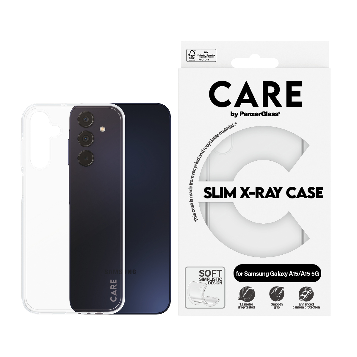PanzerGlass CARE™ by PanzerGlass® X-Ray Case Samsung Galaxy A15 5G – image 2