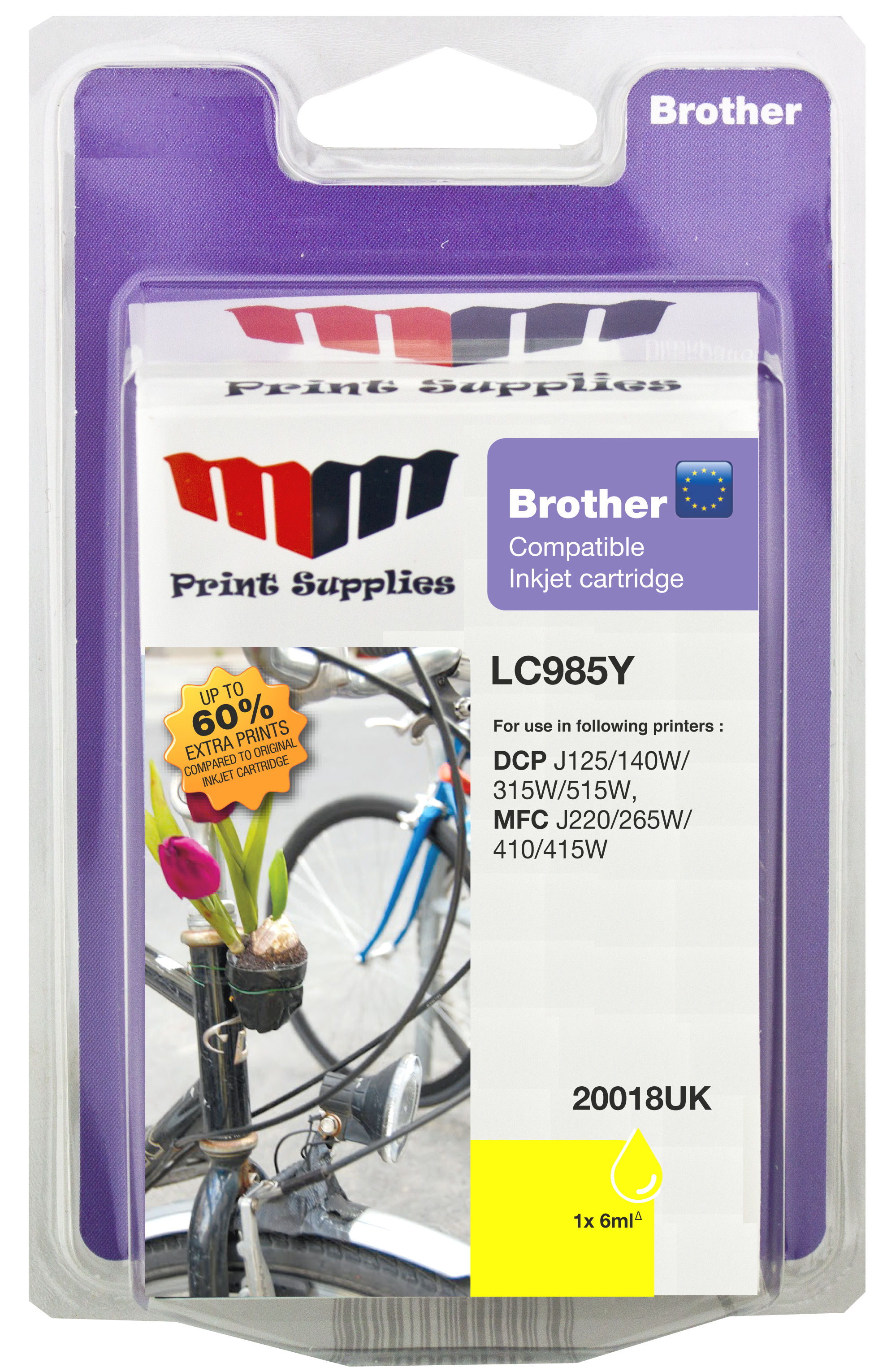 MM 20018UK ink cartridge 1 pc(s) High (XL) Yield Yellow