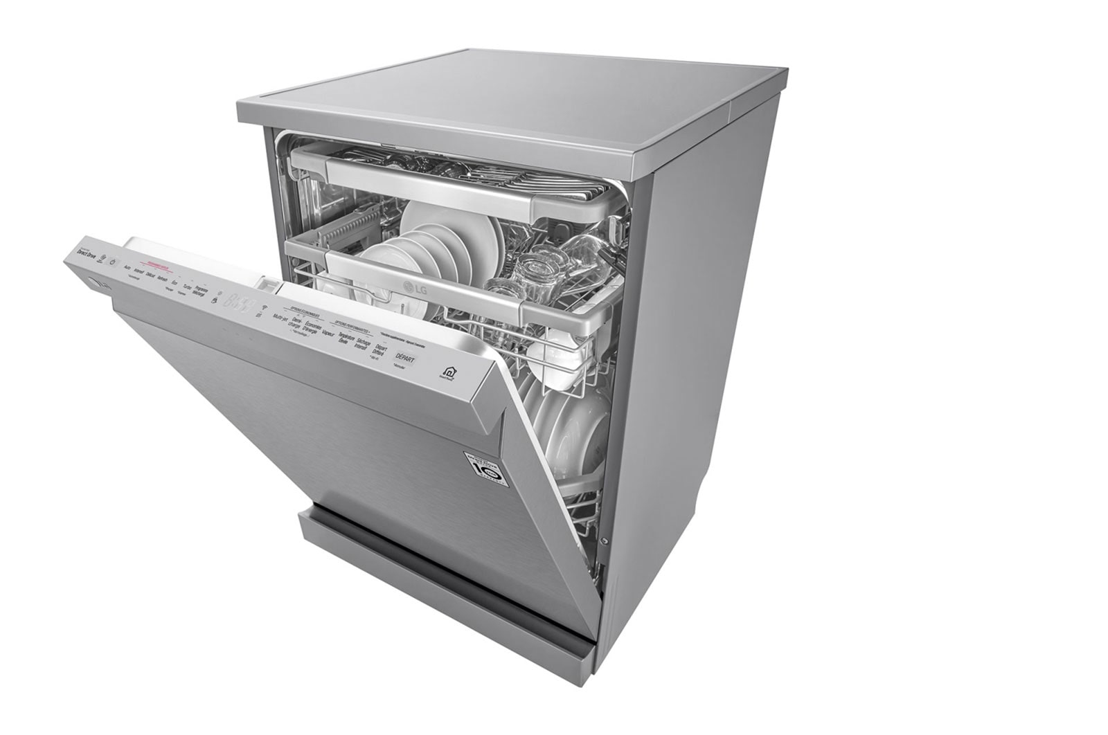LG DF425HSS dishwasher Freestanding 14 place settings – image 4